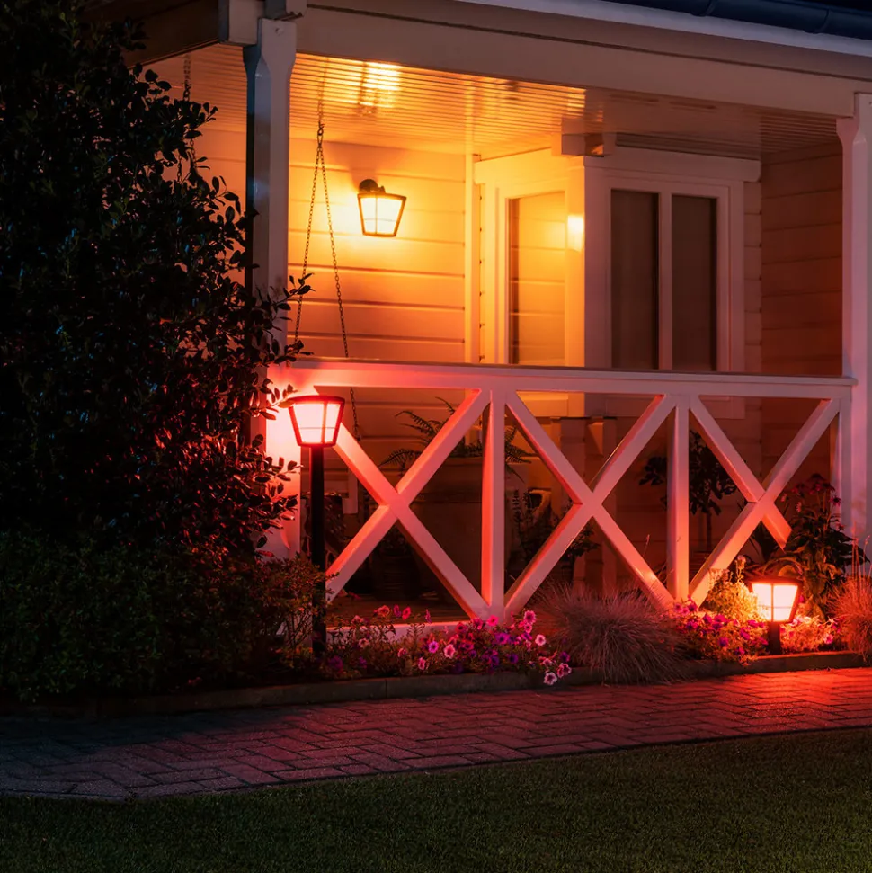 Philips Hue White+Color Econic vegglampe nede