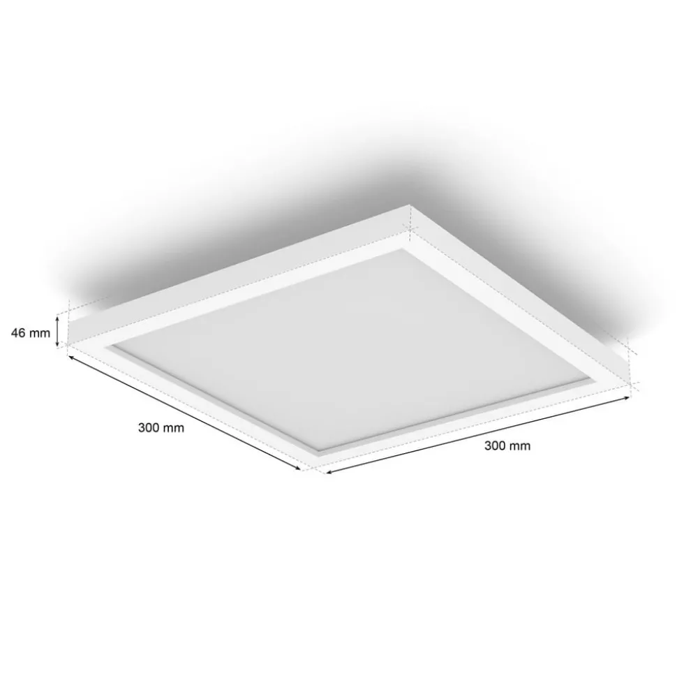 Philips Hue White&Color Surimu panel hvit 30x30cm