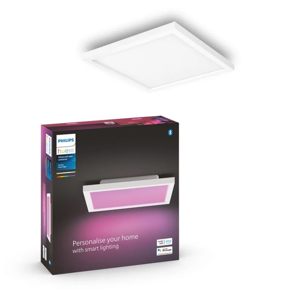 Philips Hue White&Color Surimu panel hvit 30x30cm