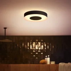 Philips Hue Xamento LED-taklampe 38 cm svart