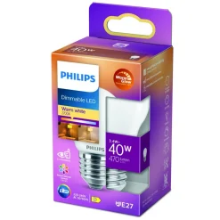 Philips LED Classic WarmGlow E27 P45 3,4 W matt