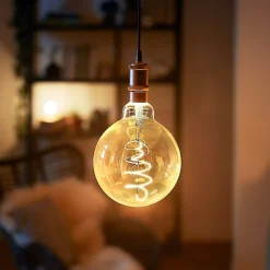 Philips LED-globepære E27 G95 4 W 1 800 K gull