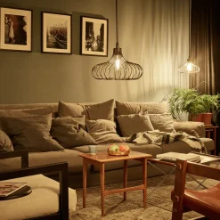 Philips LED-pære E27 A60 4 W 1 800 K gull dimbar