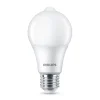 Philips LED-pære E27 A60 sensor 8 W 2 700 K matt