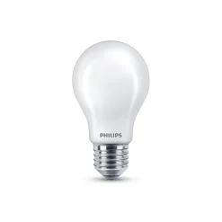 Philips LED-pære E27 4,5W 2 700 K opal 2 stk