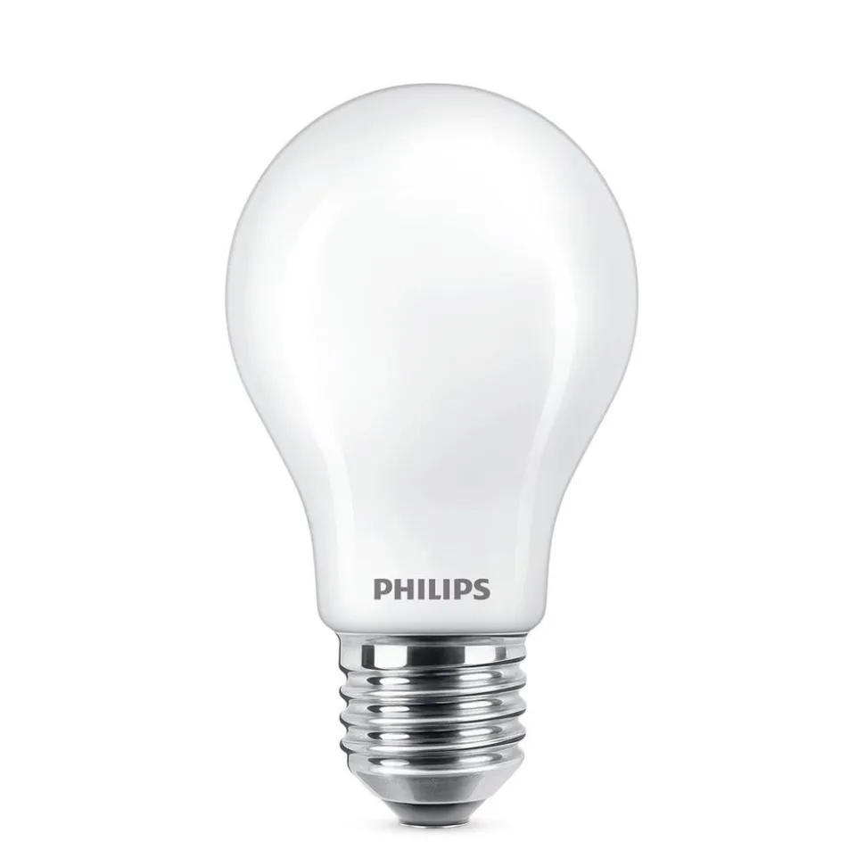 Philips LED-pære E27, 7W 806lm 2 700 K matt 6stk