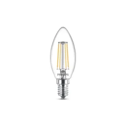 Philips LED-pære filament E14 4,3 W 2 700 K 2 stk