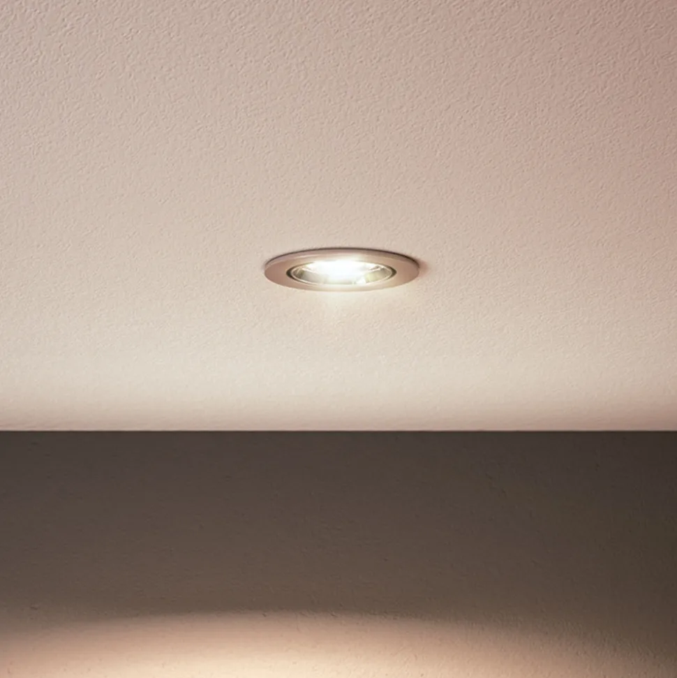 Philips LED-pære GU10 3,5W 275lm 840 klar 36° 6stk