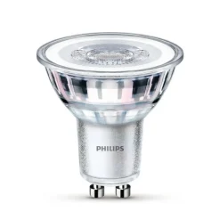 Philips LED-pære GU10 4,6W 390lm 840 klar 36° 6stk