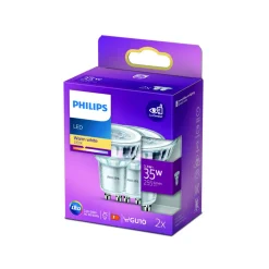 Philips LED-reflektor GU10 3,5 W 2 700 K 36° 2 stk