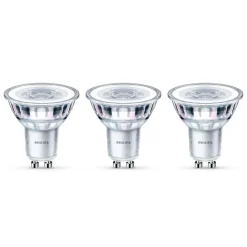 Philips LED-reflektor GU10 4,6W 2 700 K, 3-er-sett