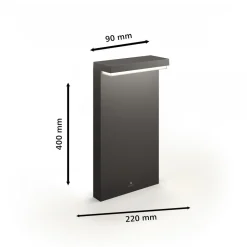 Philips LED-sokkelampe Bustan UE, 2 700 K, 2 700 K