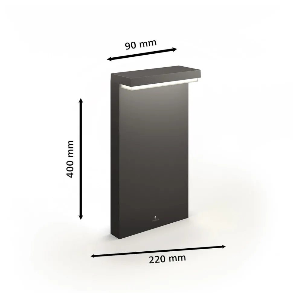 Philips LED-sokkelampe Bustan UE, 2 700 K, 2 700 K