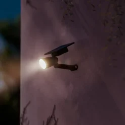 Philips LED-utendørs spot Ashlyn, svart, IP44