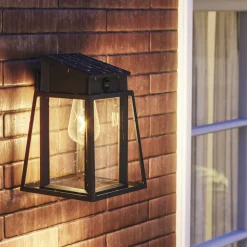 Philips LED-utendørs vegglampe Lysin UE, sensor, IP44