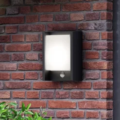 Philips LED-vegglampe Arbour UE, sensor, 2 700 K