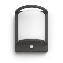 Philips LED-vegglampe utendørs Samondra UE, sensor