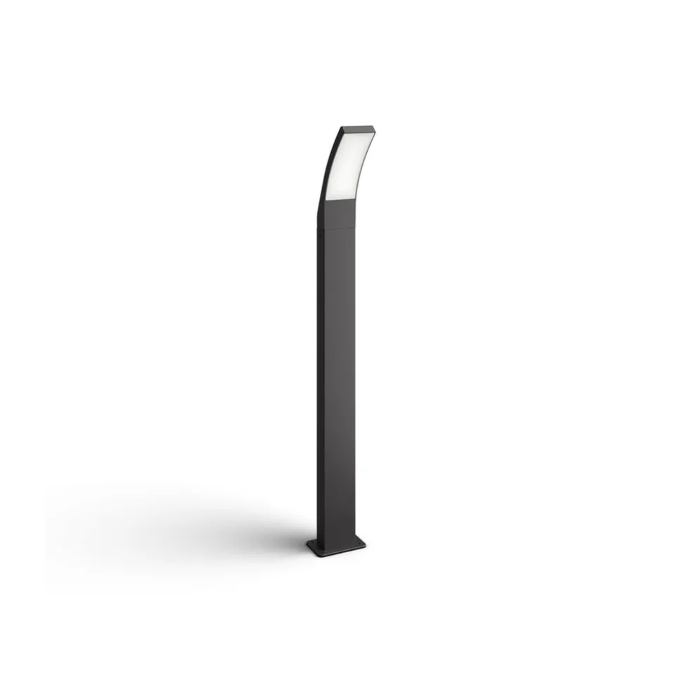 Philips LED-veilampe Splay, 96 cm, 4 000 K, antrasitt, IP44
