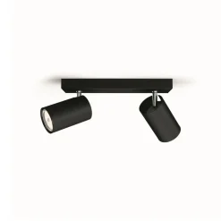 Philips myLiving Kosipo spot GU10 svart 2 lysk