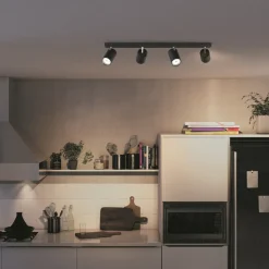 Philips myLiving Kosipo spot GU10 svart 4 lysk