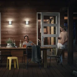 Philips Python LED-vegglampe 4 000 K sensor