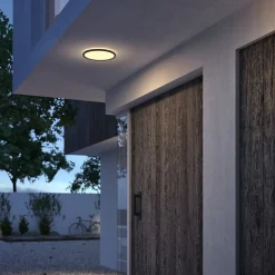 Philips SuperSlim LED IP54 Ø 25cm 2 700K svart