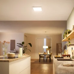 Philips Touch LED-panel 32,8 x 32,8 cm, hvit, 2 700 K