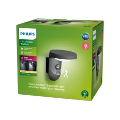 Philips Tyla LED-vegglampe, bevegelsessensor