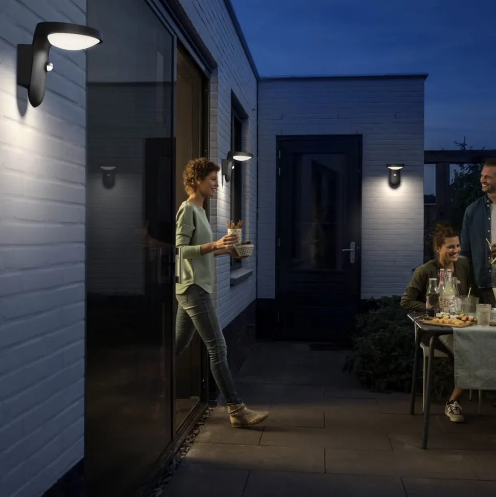 Philips Tyla LED-vegglampe, bevegelsessensor