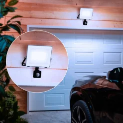 Philips utendørs LED-spot Lois UE Sensor, 14 W, 5000 K IP65