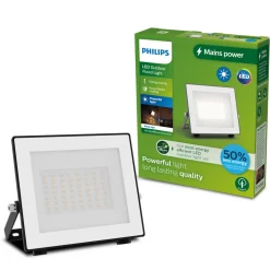 Philips utendørs LED-spot Lois UE flood, 14 W, 3000 K, IP65