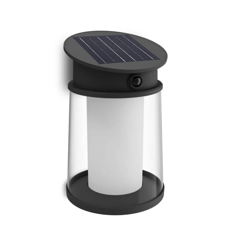 Philips utendørs LED-vegglampe Juda UE, sensor, IP44