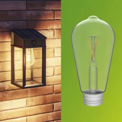 Philips utendørs LED-vegglampe Geri UE Sensor, kantet, IP44