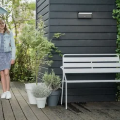 Philips utendørs LED-vegglampe Bustan Sensor, 4000 K