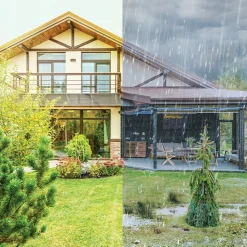 Philips utendørs LED-vegglampe Ezra UE, plast, IP44