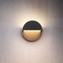 Philips utendørs LED-vegglampe Valor UE, antrasitt, aluminium, IP44