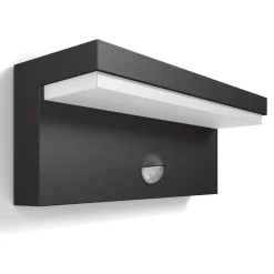 Philips utendørs LED-vegglampe Bustan Sensor 2700 K