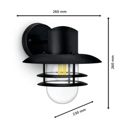 Philips utendørs vegglampe Inyma