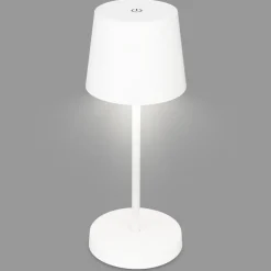 Piha LED-bordlampe med oppladbart batteri, hvit
