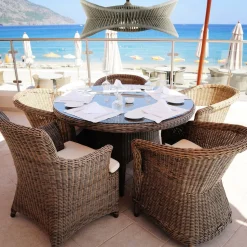 Polinesia utendørs pendellampe Ø 60 cm