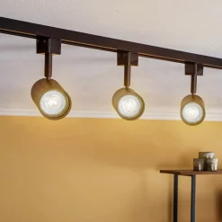 Prios 1 lyskilde skinnesystem Jorell, svart, 3 lyskilder, GU10