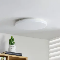 Prios Artin LED-taklampe, sensor, rund, 33 cm