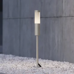 Prios Edinai utendørs LED-spot med spyd, 3 stk