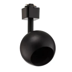 Prios Felipo 1-faset skinnespotlight, svart