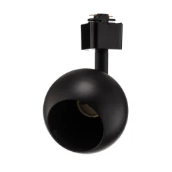 Prios Felipo 1-faset skinnespotlight, svart