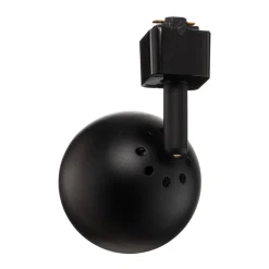 Prios Felipo 1-faset skinnespotlight, svart