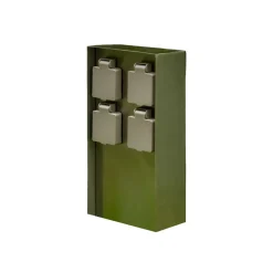 Prios Foranda energisøyle, 4 stk, stål, 40 cm