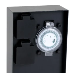 Prios Foranda kraftsøyle, 2 timer svart 23 cm