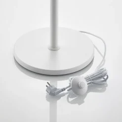 Prios Jalima LED-gulvlampe til kontor, hvit