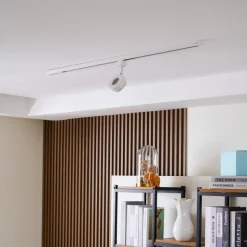 Prios Jardani Spot for 1-fase skinne hvit